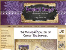 Tablet Screenshot of fairydustimages.com